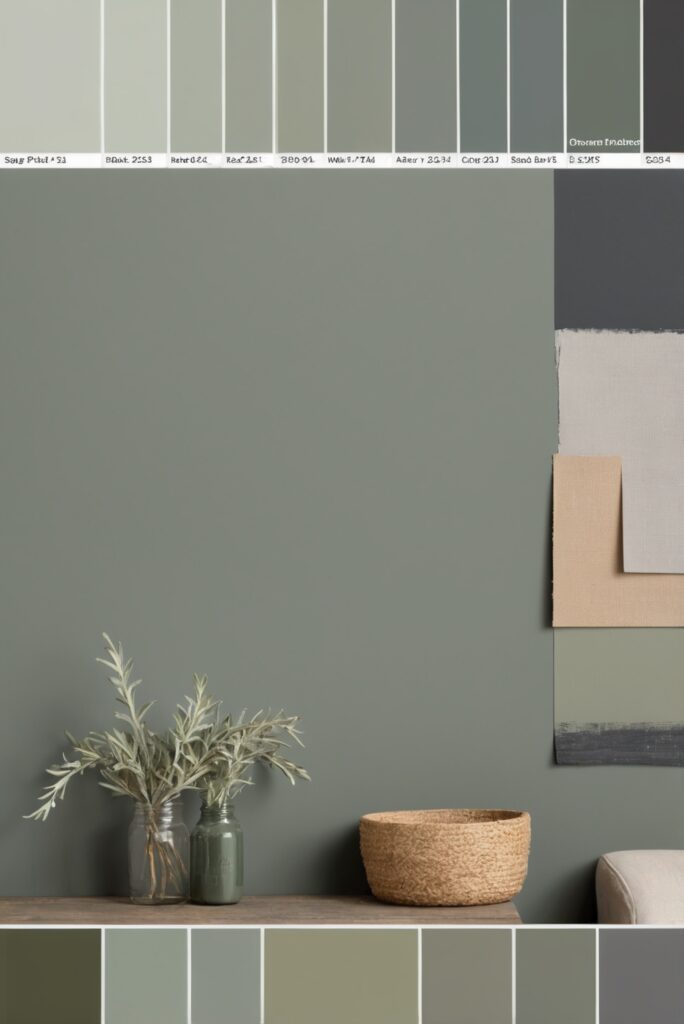 Best 5 SW Palettes Colors with Charcoal and Sage for Your Room 2024