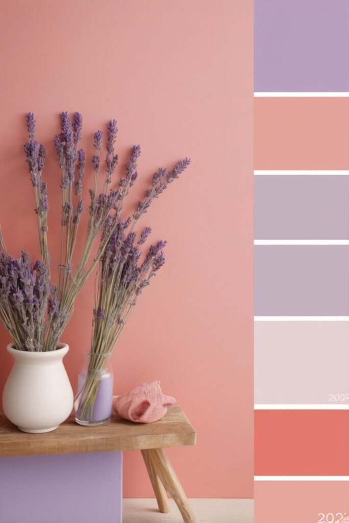 Best 5 SW Palettes Colors with Lavender and Coral for Your Room 2024