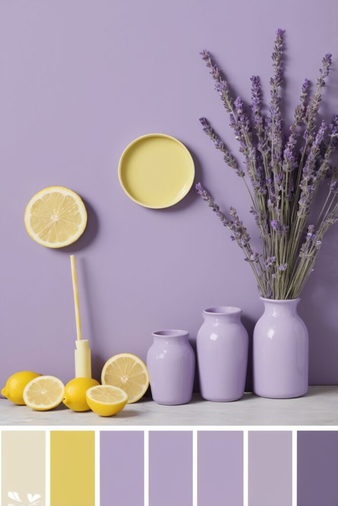 Best 5 SW Palettes Colors with Lavender and Lemon for Your Room 2024