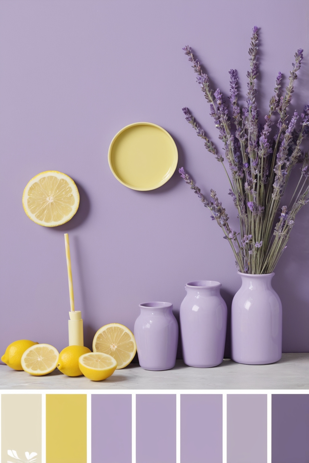 Best 5 SW Palettes Colors with Lavender and Lemon for Your Room 2024 ...