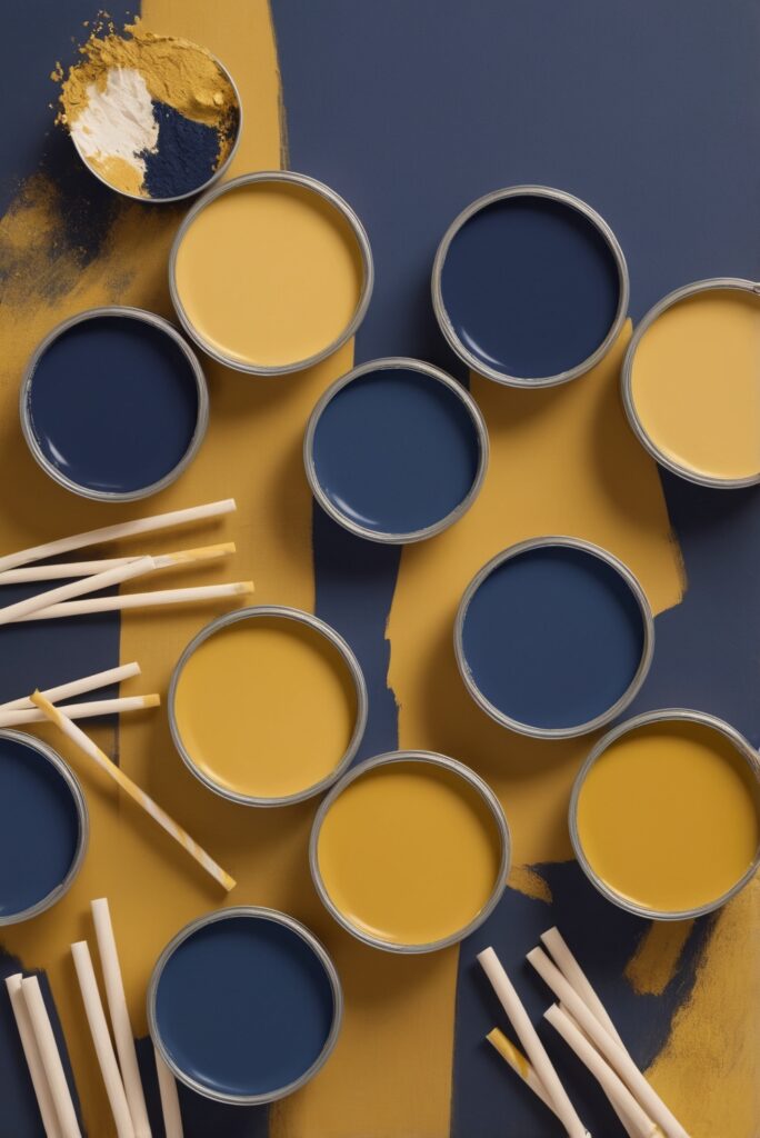 Best 5 SW Palettes Colors with Mustard and Navy for Your Room 2024