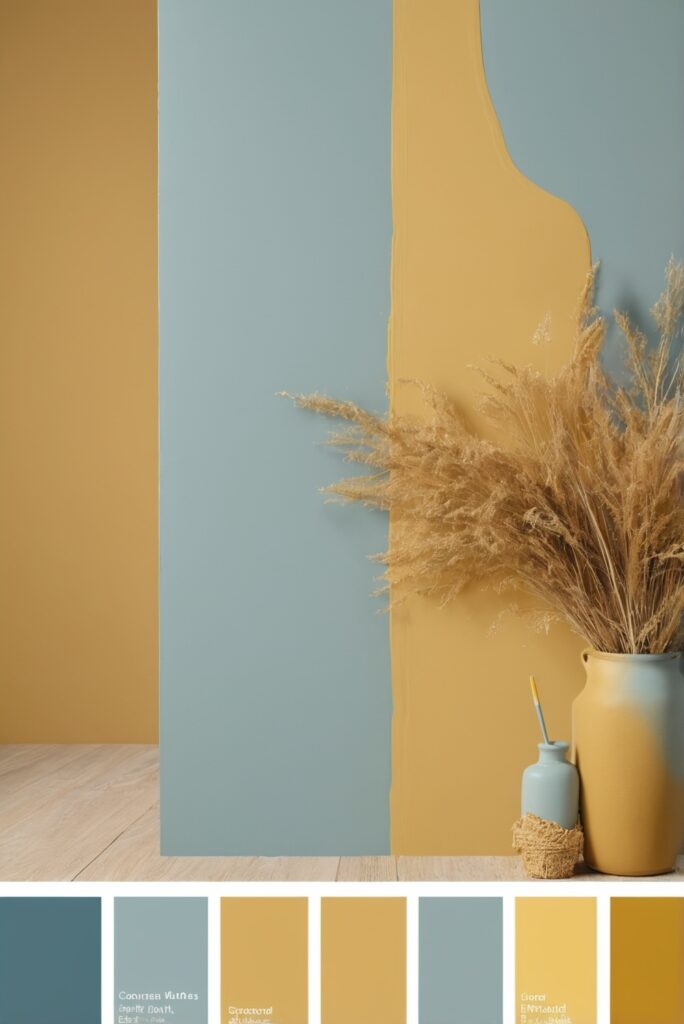 Best 5 SW Palettes Colors with Sky and Mustard for Your Room 2024