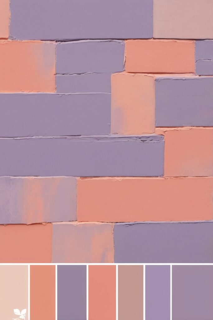 Best 5 SW Palettes colors with Lavender, Coral, Sunset Serenade for Your Room 2024