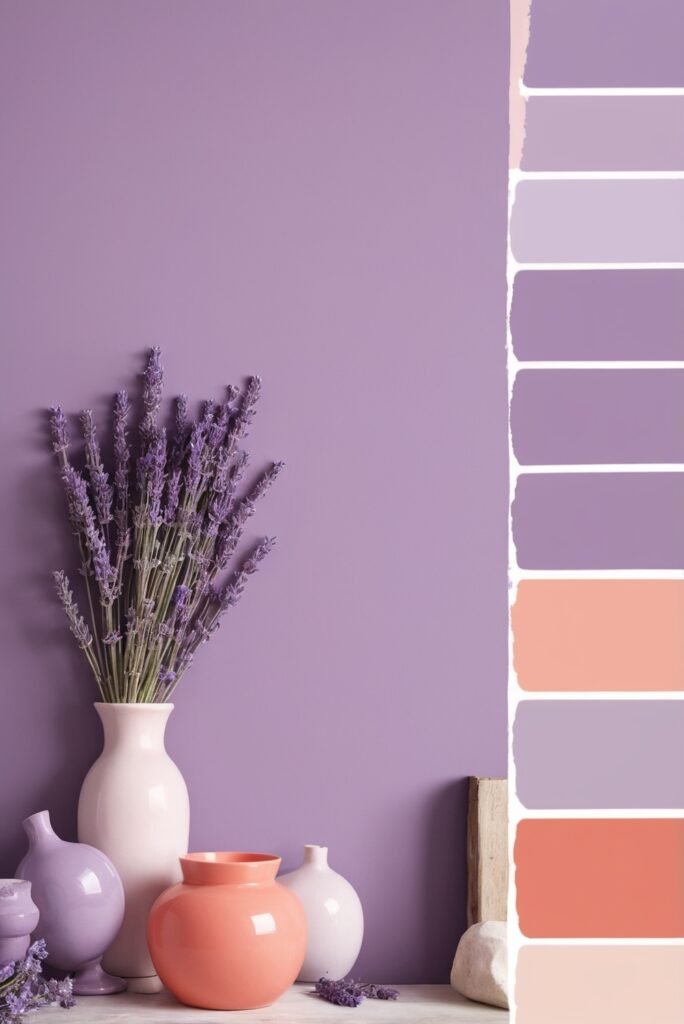Best 5 SW Palettes colors with Lavender and Coral for Your Room 2024