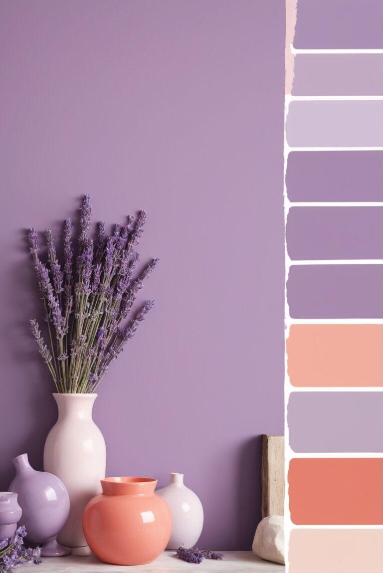 Best 5 SW Palettes colors with Lavender and Coral for Your Room 2024 ...