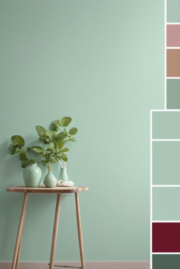 Best 5 SW Palettes colors with Mint and Ruby for Your Room 2024
