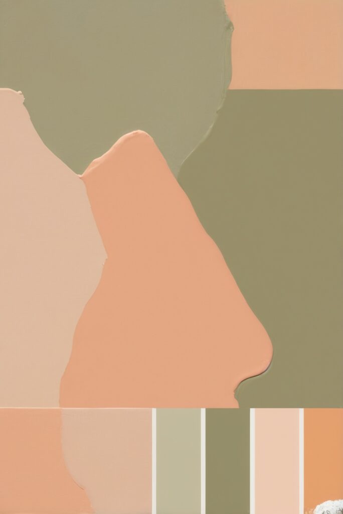 Best 5 SW Palettes colors with Peach, Olive, Natural Warmth for Your Room 2024