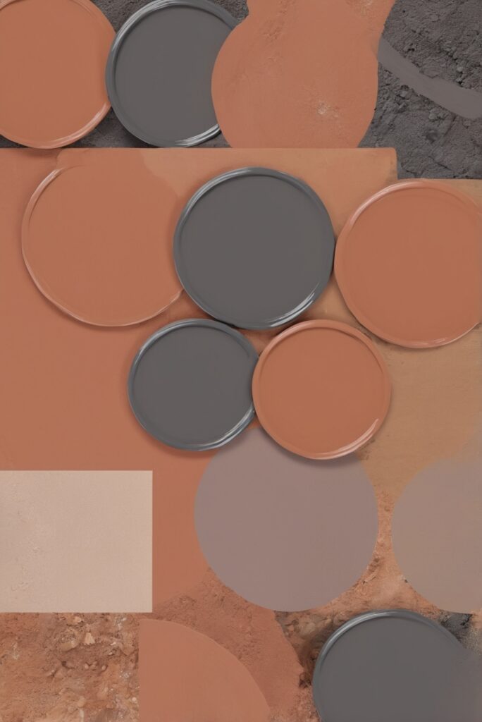 Best 5 SW Palettes colors with Terracotta, Charcoal, Earthy Urban for Your Room 2024