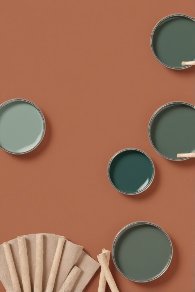 Best 5 SW Palettes colors with Terracotta, Emerald, Earthy Elegance for Your Room 2024