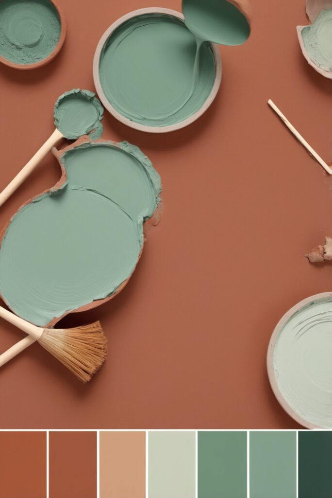Best 5 SW Palettes colors with Terracotta and Emerald for Your Room 2024