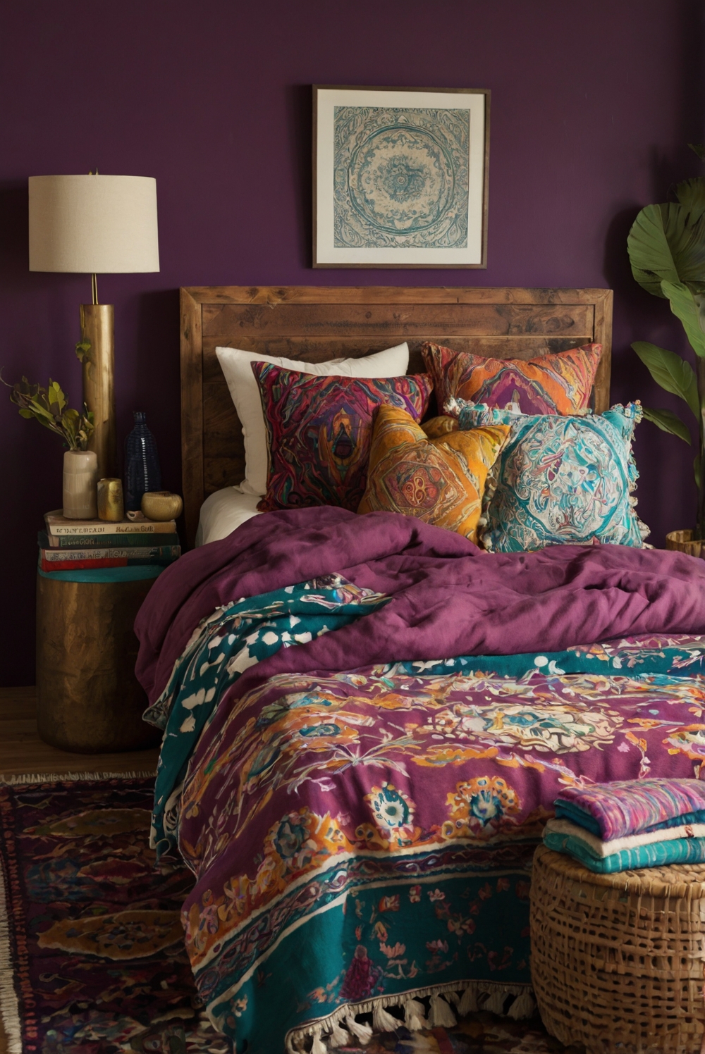 Juneberry Bohemian: Create a Vibrant, Eclectic Bedroom! - HOME CABINET ...