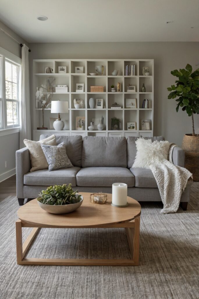 minimalist home decor, interior design trends, paint color ideas, modern living room design