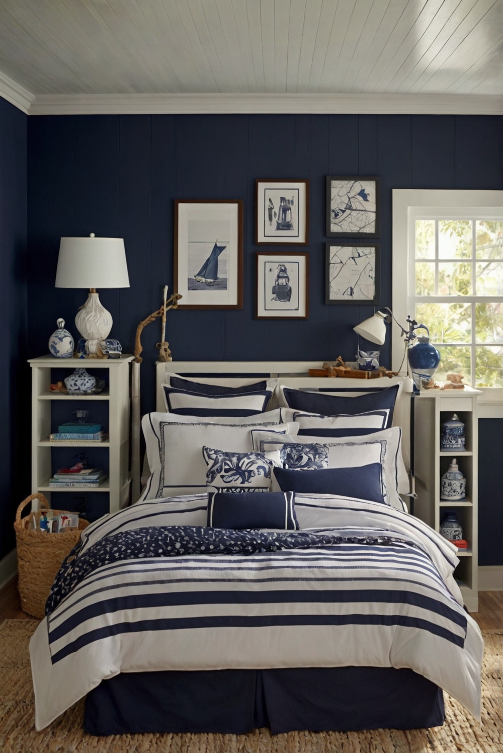 Nautical Inspired: Sherwin Williams Naval for Seaside Serenity - HOME ...