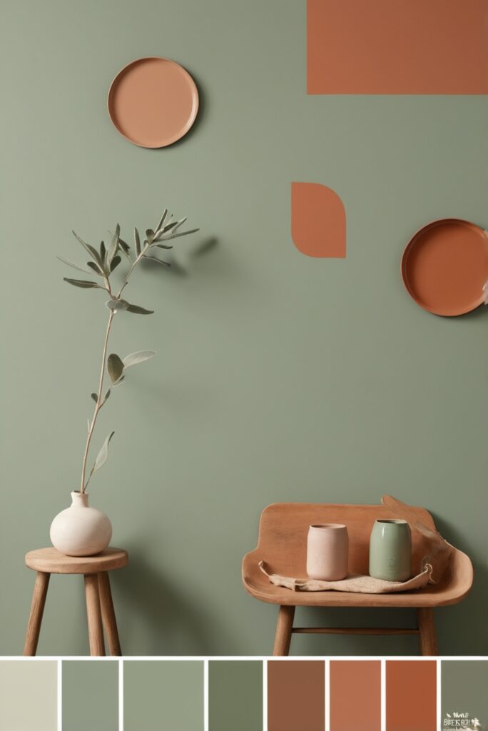 Best 5 Color SW Palettes with Sage Green and Terracotta for Your Room 2024