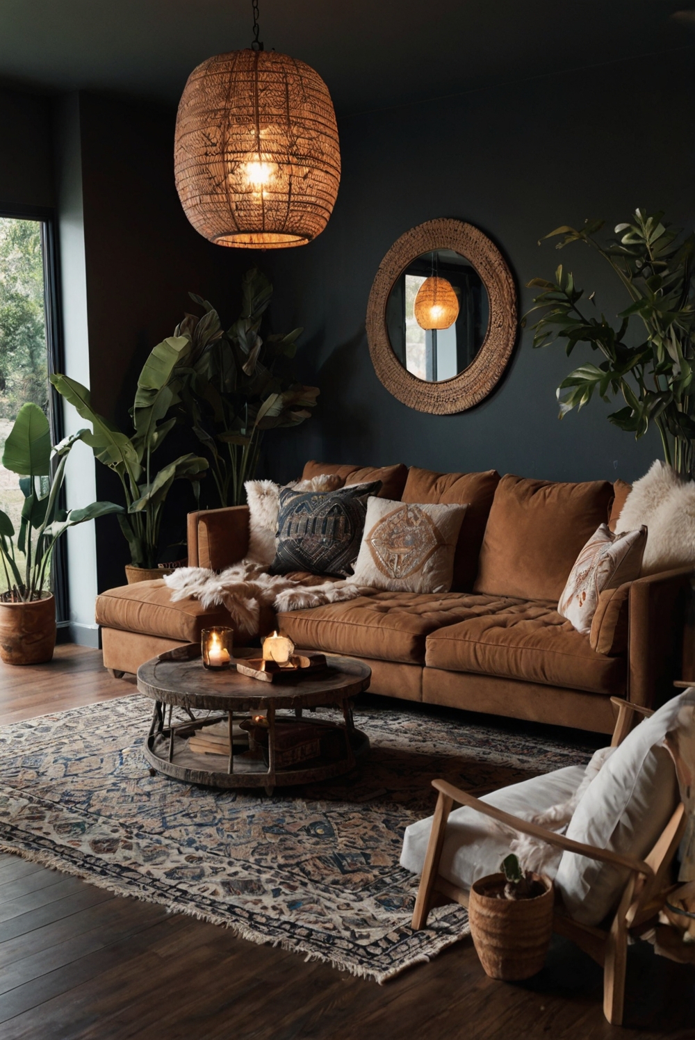 Stunning Dark Boho Living Room Decor Ideas: Upgrade Your Space Now ...