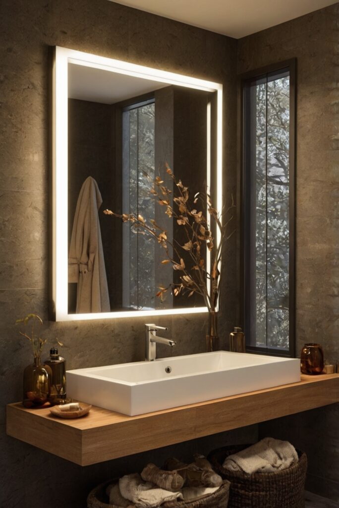 Fall bathroom decor, Bathroom renovation ideas, Elegant bathroom designs, Luxury bathroom accessories, Modern bathroom remodel