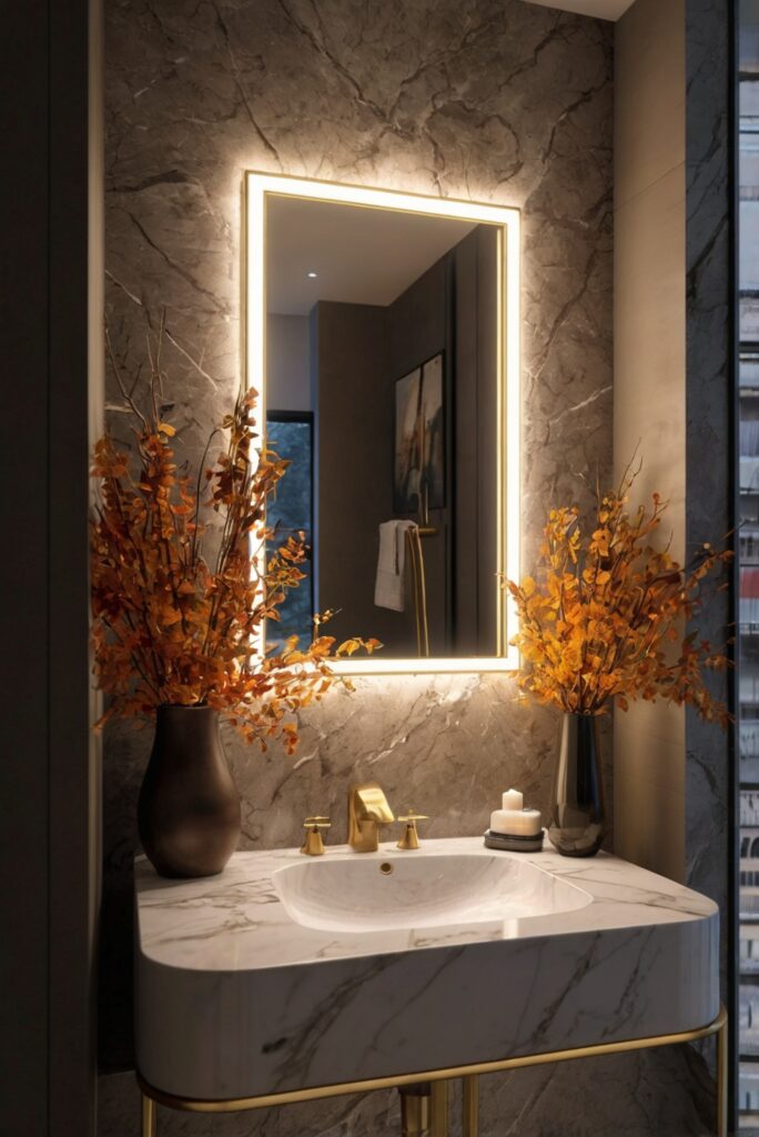 Bathroom renovation, Luxury bathroom designs, Home decor inspiration, Elegant bathroom decor, Modern bathroom accessories