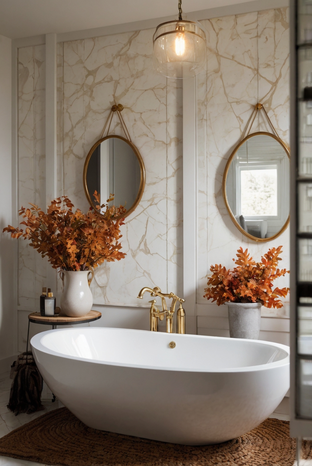 Stunning Fall Bathroom Decor Ideas for a Cozy, Warm Vibe - HOME CABINET ...