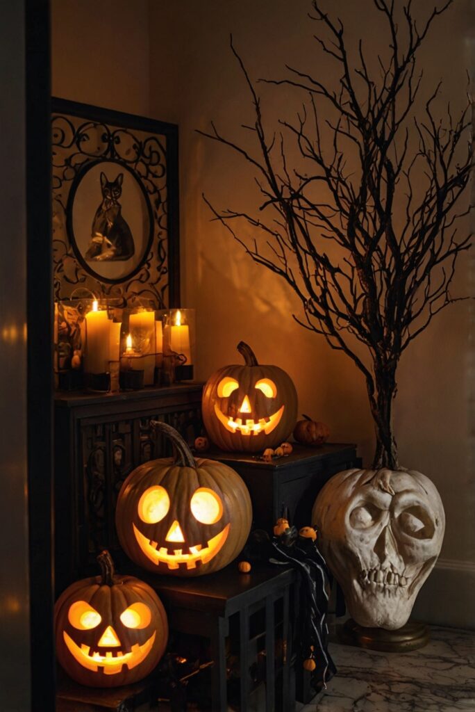 Halloween room decor, Spooky room decor, Halloween decorations, Halloween home decor, Haunted house decor