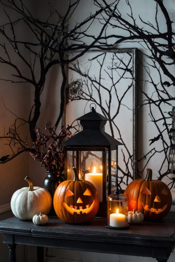 Halloween room decorations, spooky room decor, creepy room ideas, eerie home decor, haunted house design