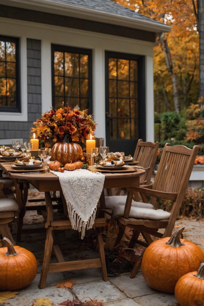 Thanksgiving outdoor decor, Thanksgiving decorations, outdoor Thanksgiving, outdoor holiday decor, fall outdoor decor