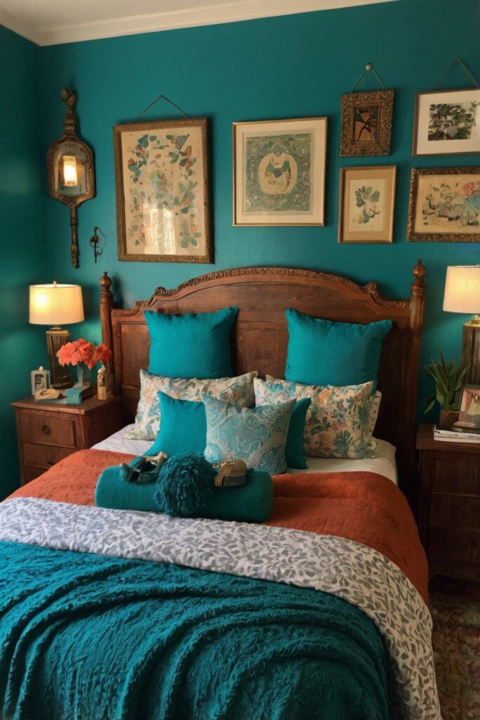 home decorating, home interior, interior bedroom design, paint color match