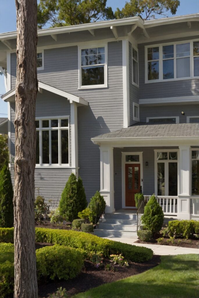 "9 Must-Have Exterior Paint Colors That Perfectly Complement Gray Homes"