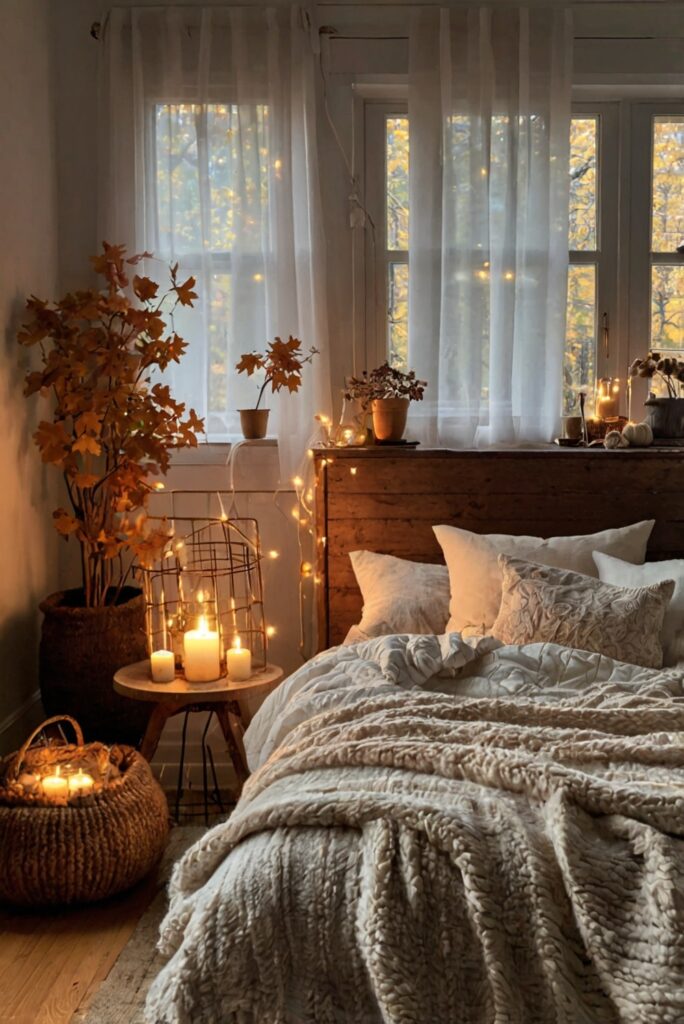 Stylish Bedroom Decor, Luxury Bedding, Cozy Blankets, Elegant Furniture, Home Decor Ideas