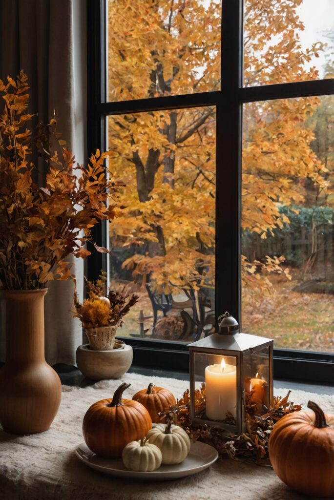 Cozy home decor, Fall interior design, Cozy autumn vibes, Home decoration ideas, Warm home ambiance