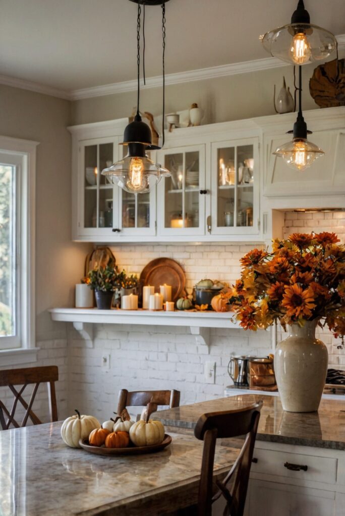 Fall Kitchen Decor, Kitchen Decor Ideas, Cozy Kitchen Decor, Kitchen Renovation, Home Decor Ideas