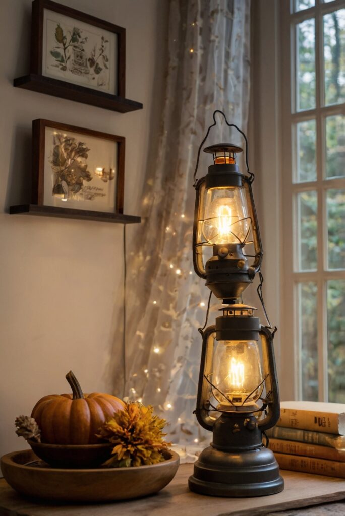 Fall decor ideas, Room decorations, Interior design, Home styling, Seasonal decorating