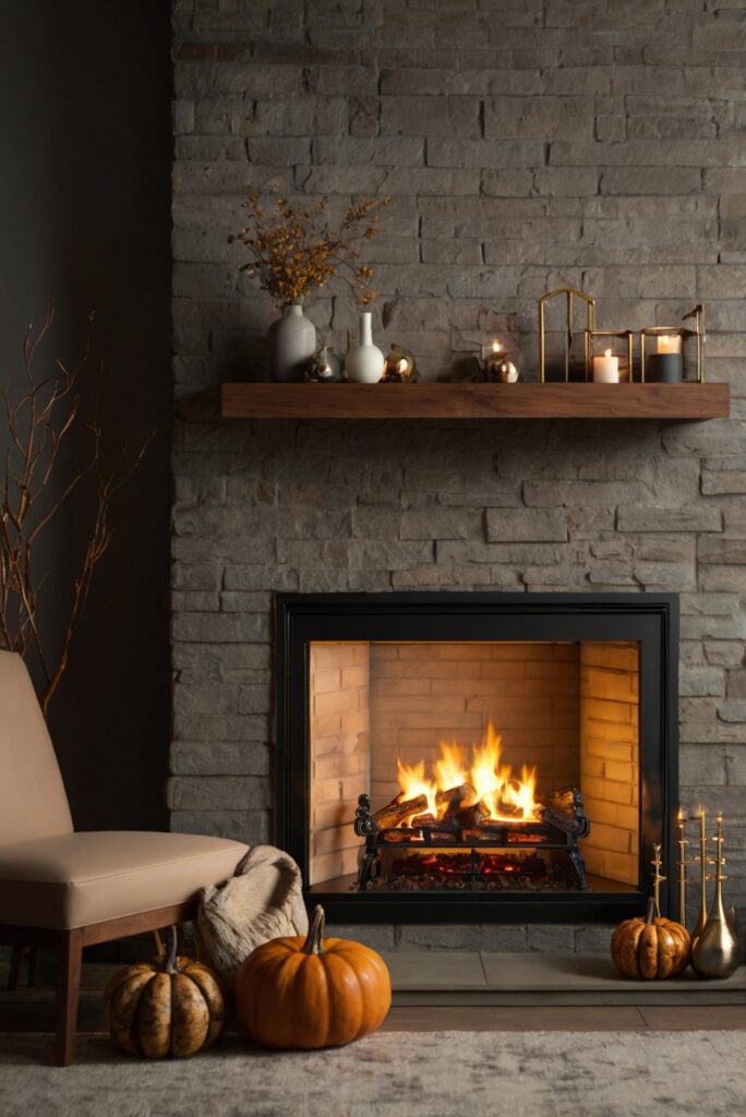 Fireplace renovation ideas, Fireplace makeover, Cozy fireplace decor, Modern fireplace design, Fireplace interior design