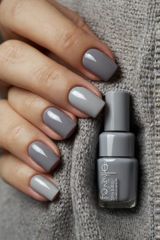 Top 9 Nail Colors That Go Perfectly with Gray