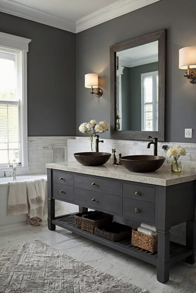 Top 9 Paint Colors to Go with Gray Vanity: Best Picks for a Stunning Bathroom Transformation