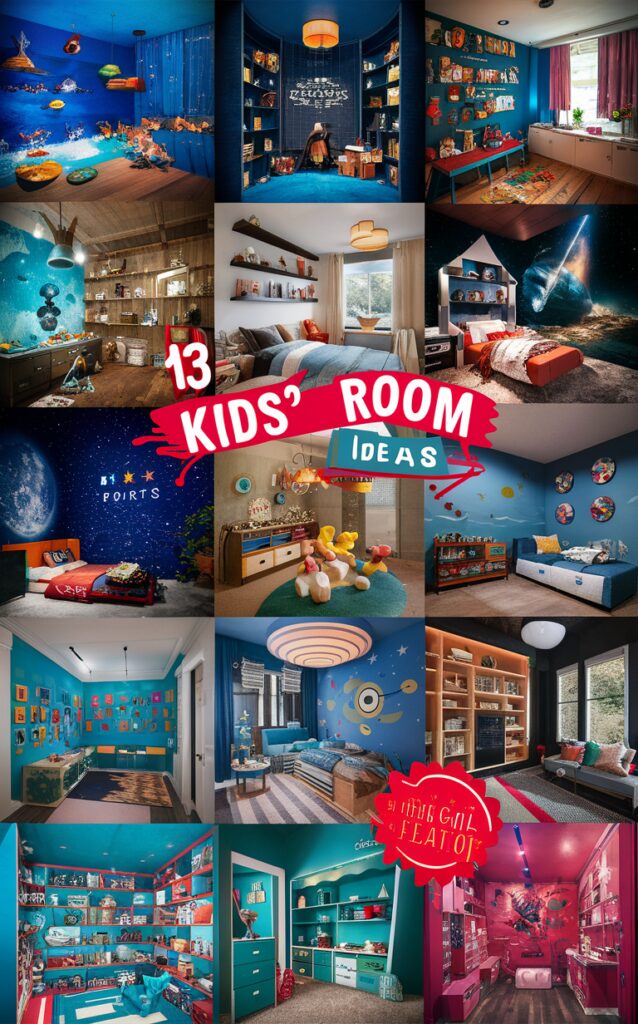 kids room decor, creative room ideas, trendy room decor, modern kids room, stylish room design