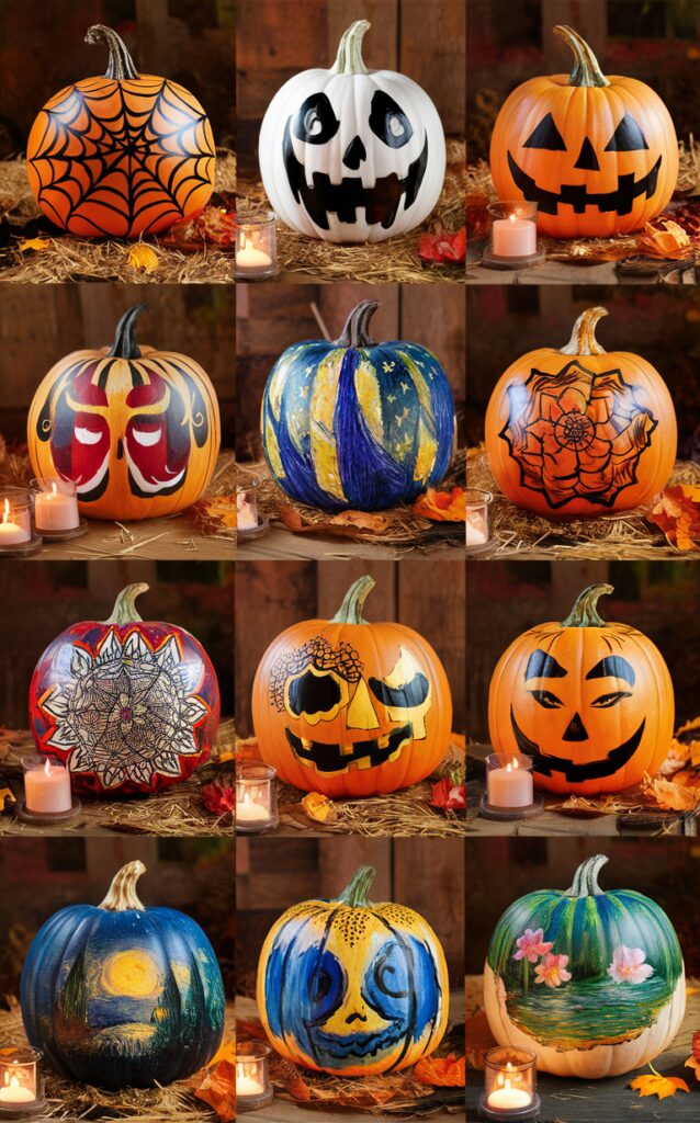 Stylish pumpkin decor, Halloween pumpkin crafts, Modern pumpkin designs, Chic pumpkin decorating, Elegant pumpkin decorations