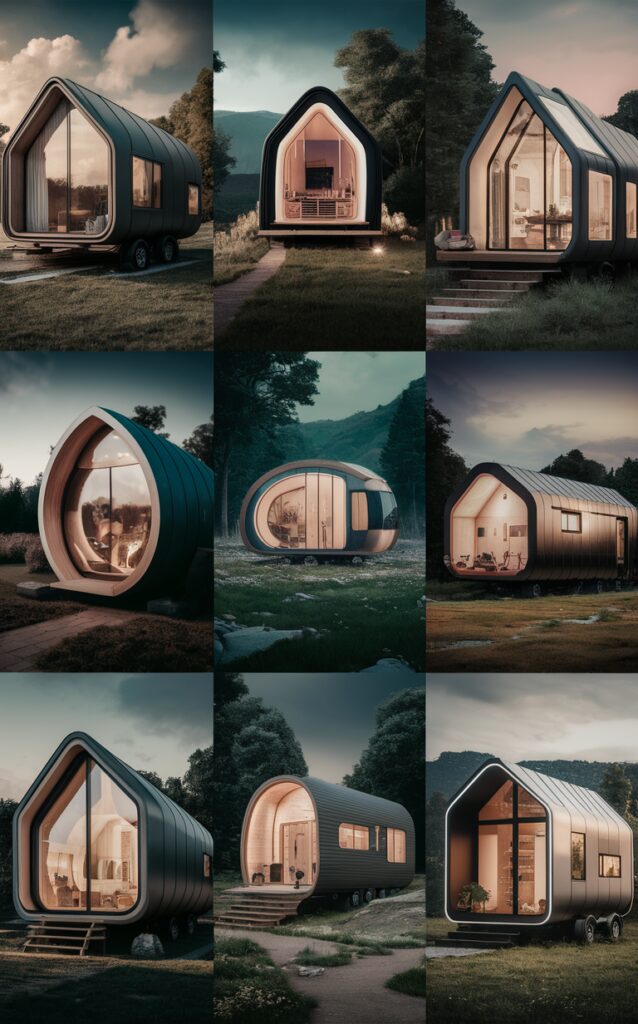 Luxury tiny homes, Small luxury houses, Elegant tiny houses, Luxury micro homes, Designer tiny houses