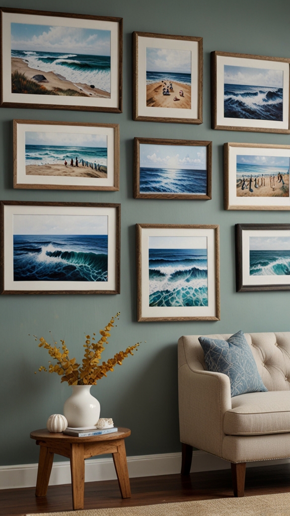 beach decor, coastal living, nautical theme, seashell accents, ocean-inspired design