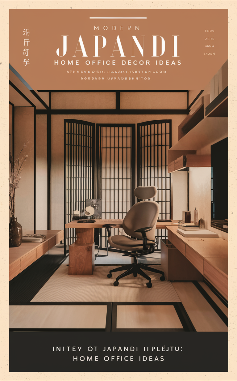 home office design, minimalistic office decor, Japanese inspired workspace, Scandinavian office furniture, modern study area