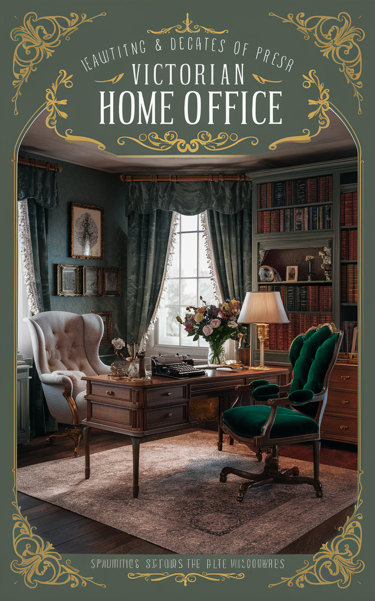 victorian home office decor, victorian office design, victorian style office, victorian home office furniture, victorian office interior