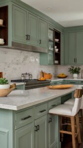 +21 Options SW Evergreen Fog Kitchen Cabinet Color Pairing Guide | HOME ...