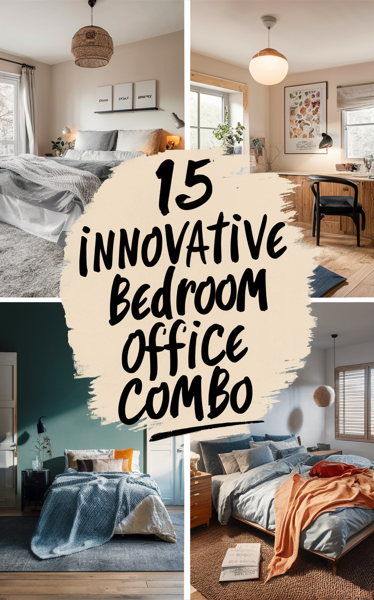 Innovative, Bedroom, Office, Combo, Storage