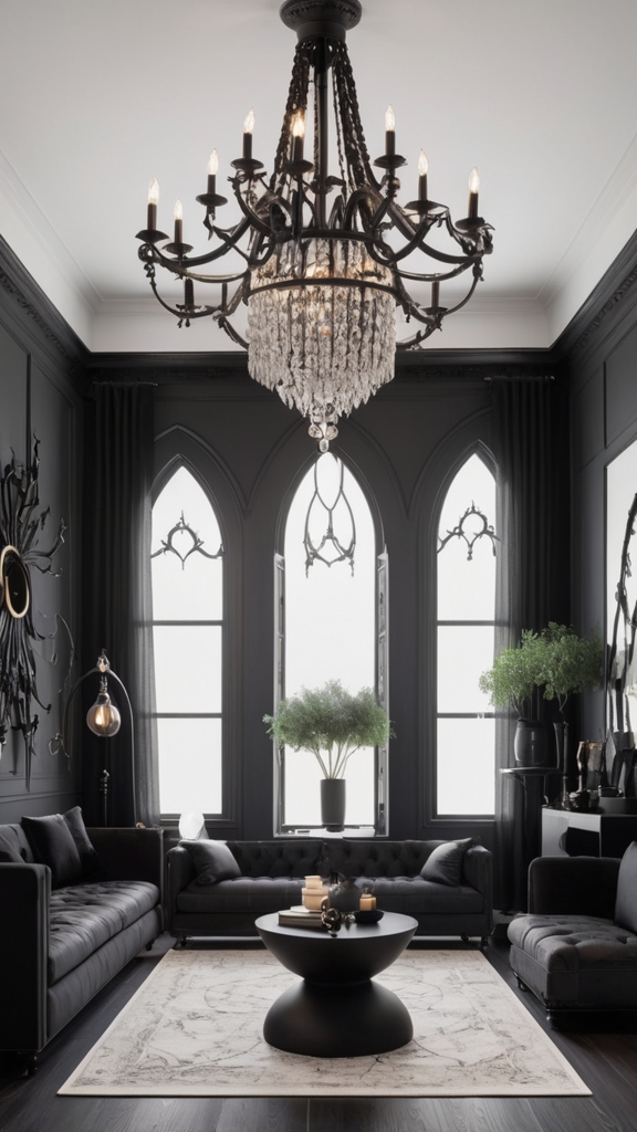 Modern Gothic FusionFor a contemporary twist