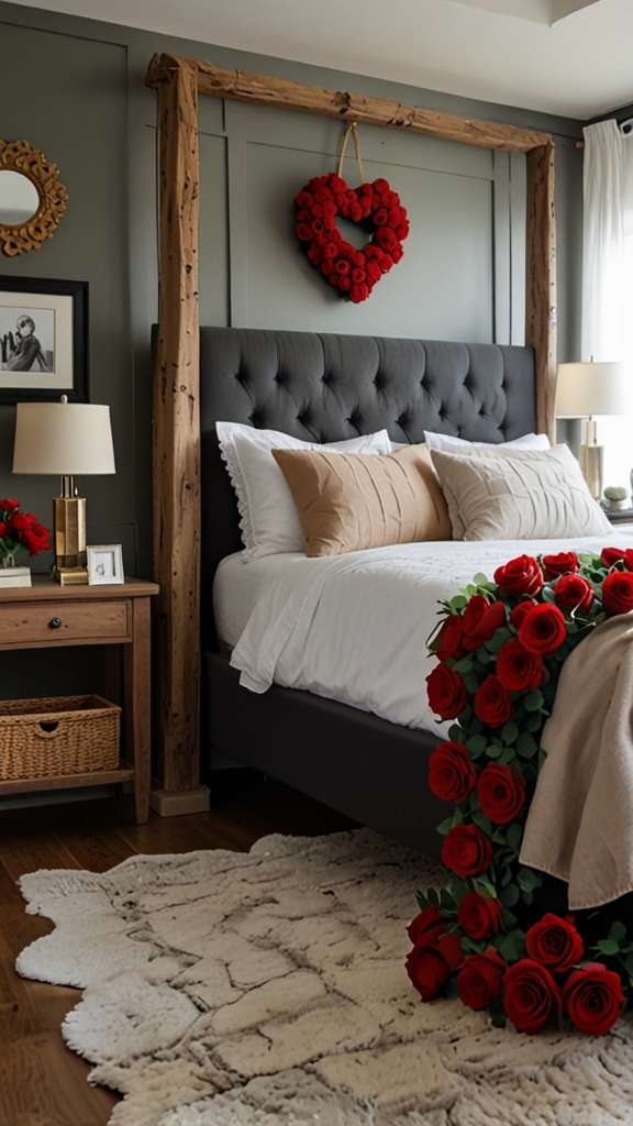  luxury bedroom remodel, elegant home decor, romantic interiors, high-end bedroom designs

