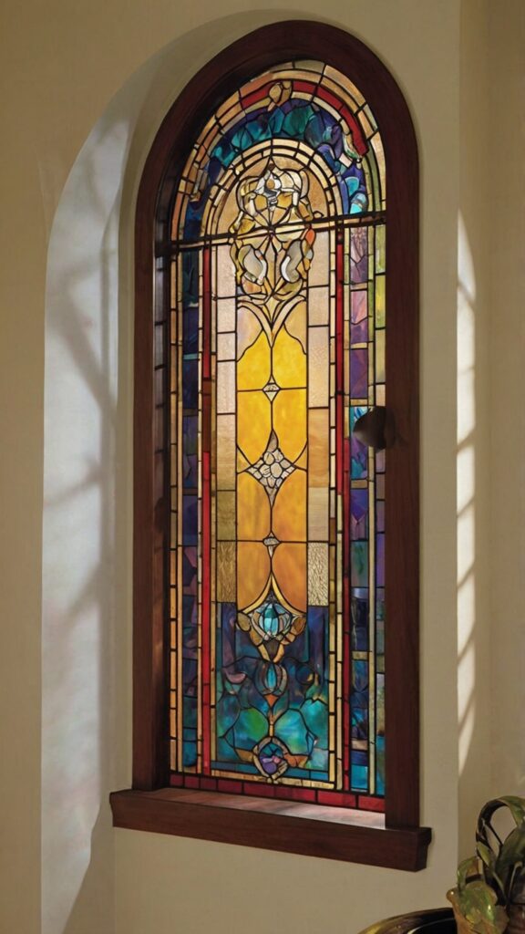  stained glass windows, panels, or lamps 