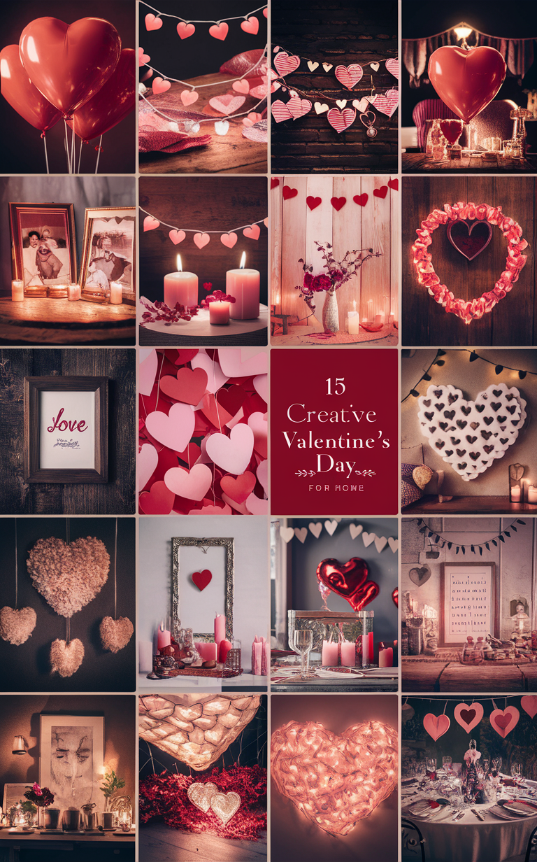 Valentines home decor, Romantic home decorations, Valentine's Day decorating ideas, Love-themed home decor, Cozy Valentine's home accents