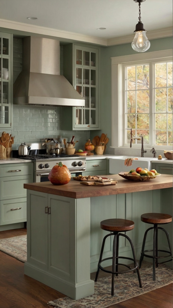 evergreen fog by sherwin williams