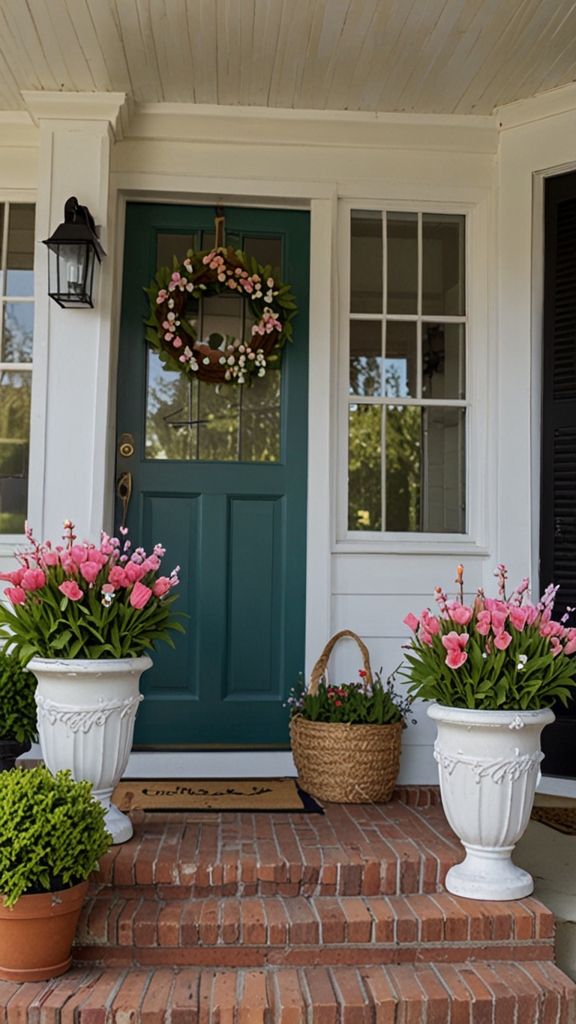 spring front porch decor,
cozy front porch ideas,
spring front porch decor entrance,
spring front porch decor farmhouse style,
spring front porch decor farmhouse style,