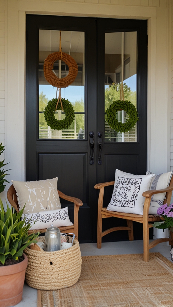 spring front porch decor,
cozy front porch ideas,
spring front porch decor entrance,
spring front porch decor farmhouse style,
spring front porch decor farmhouse style,