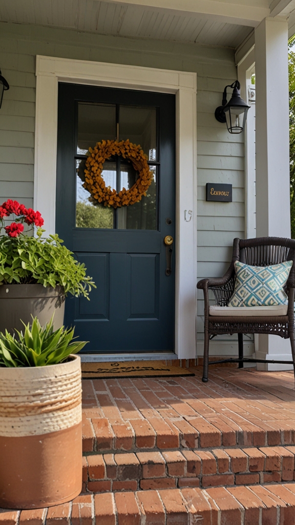 spring front porch decor,
cozy front porch ideas,
spring front porch decor entrance,